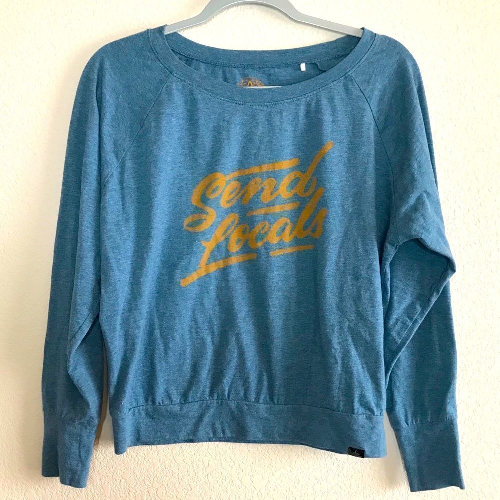 ‎Prana blue sweatshirt